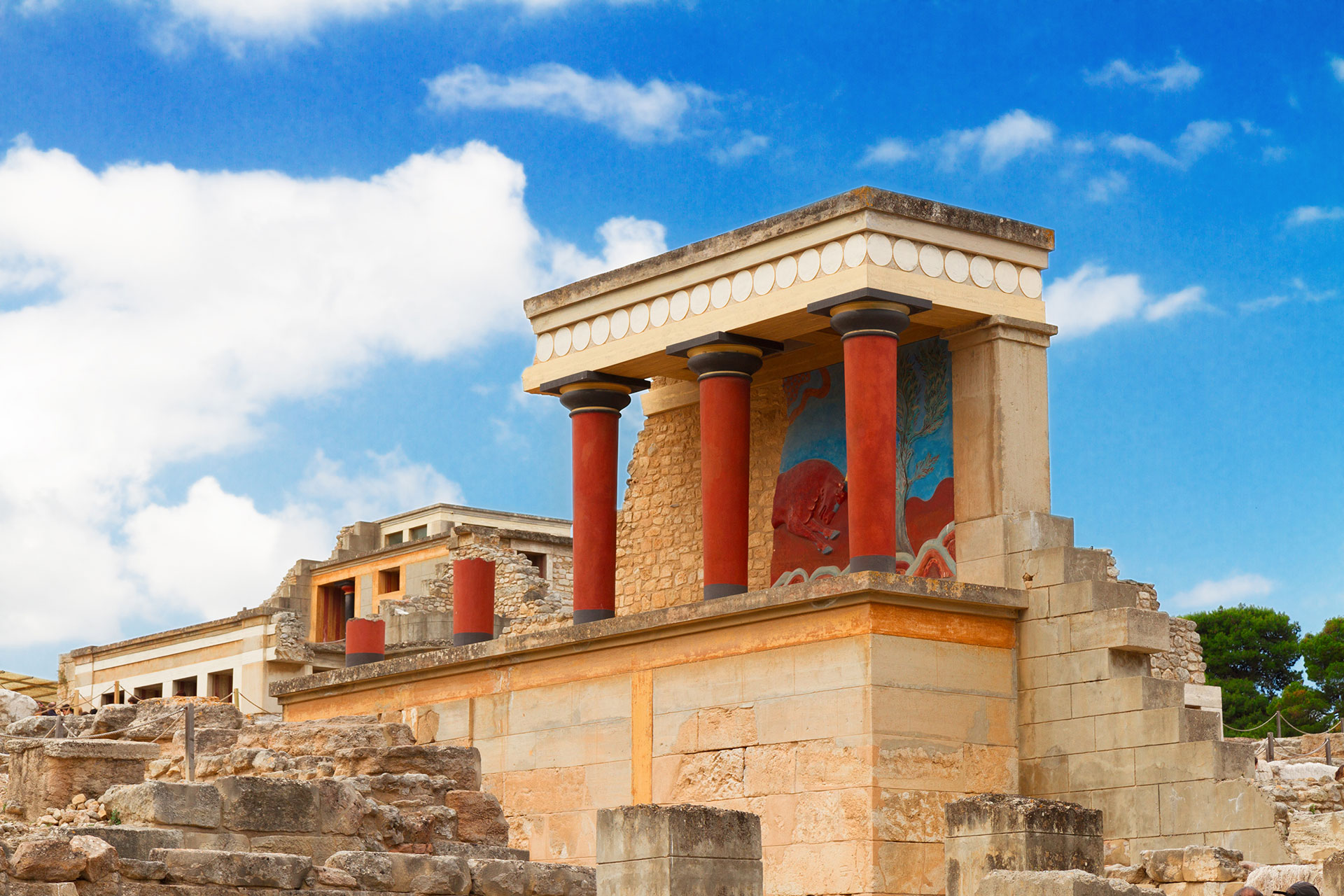 Cretan Guides Knossos